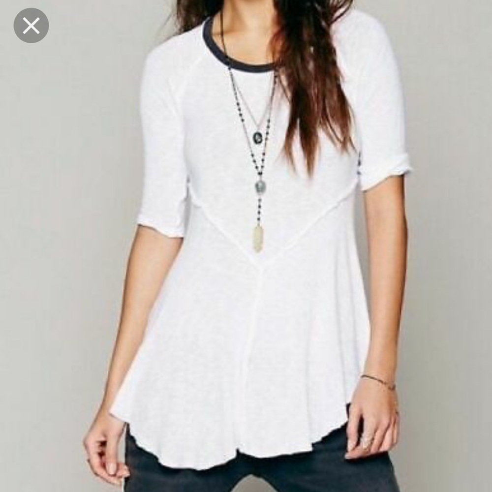Free People Intimately Weekends Layering Top 3/4